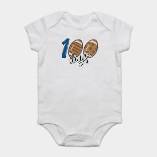 100 Days of School Boy Baby Bodysuit